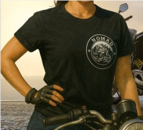 Mustache and Motorcycle