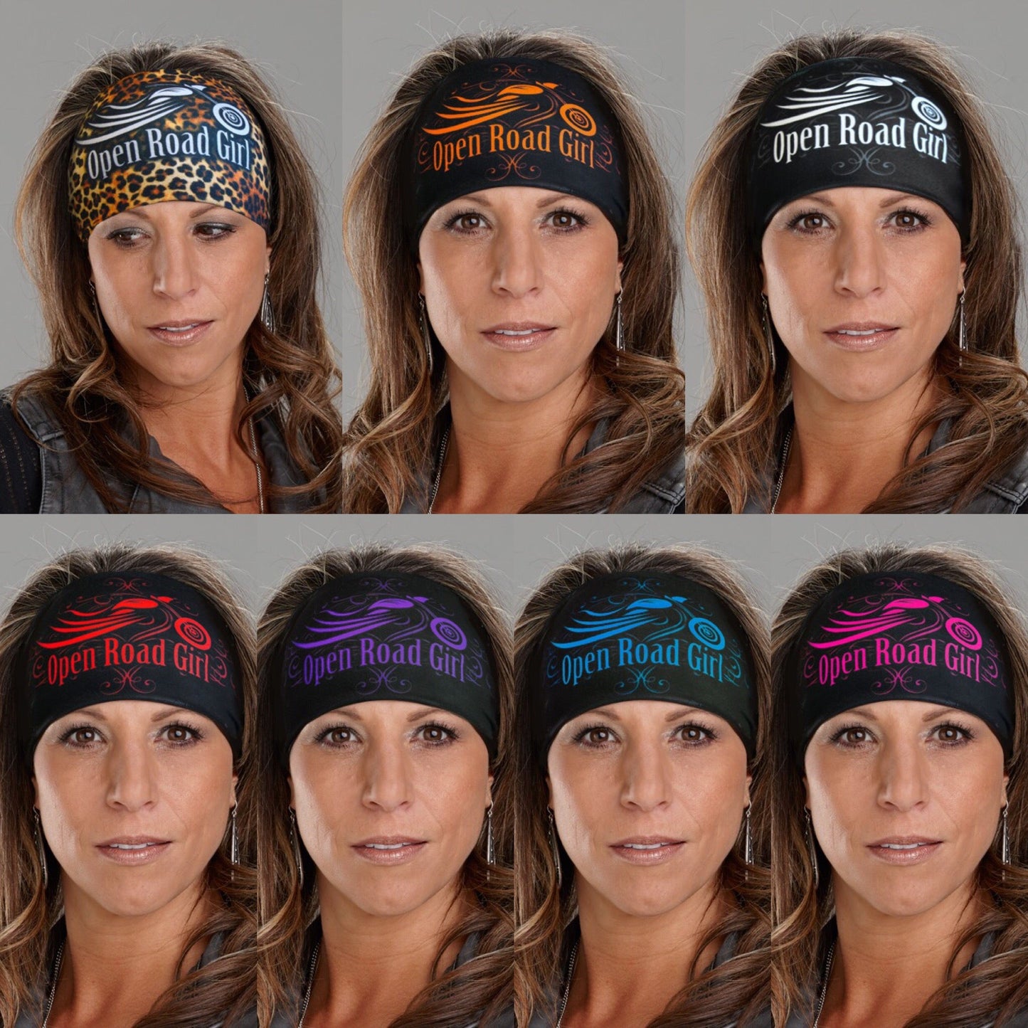 Open Road Girl Knotty HeadBands 6 COLORS