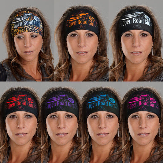 Open Road Girl Knotty HeadBands 6 COLORS