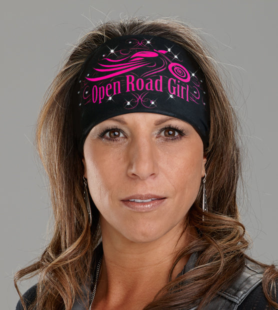 Open Road Girl Knotty Bands with Swarovski Crystals 7 COLORS
