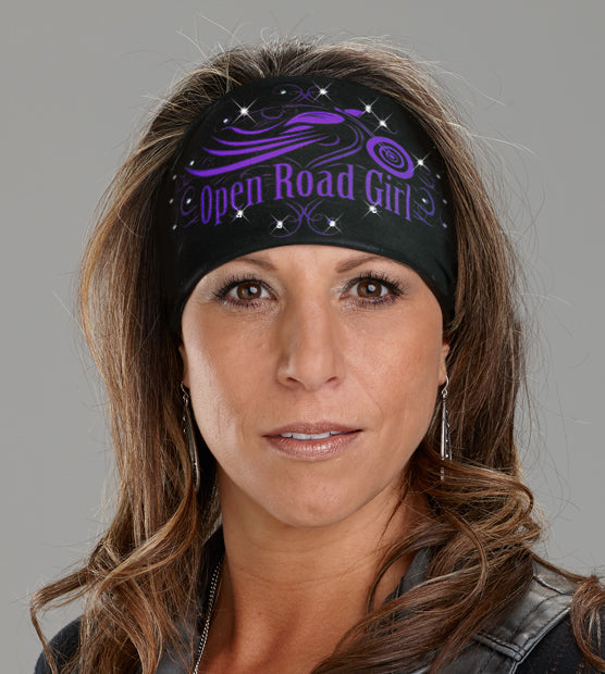 Open Road Girl Knotty Bands with Swarovski Crystals 7 COLORS