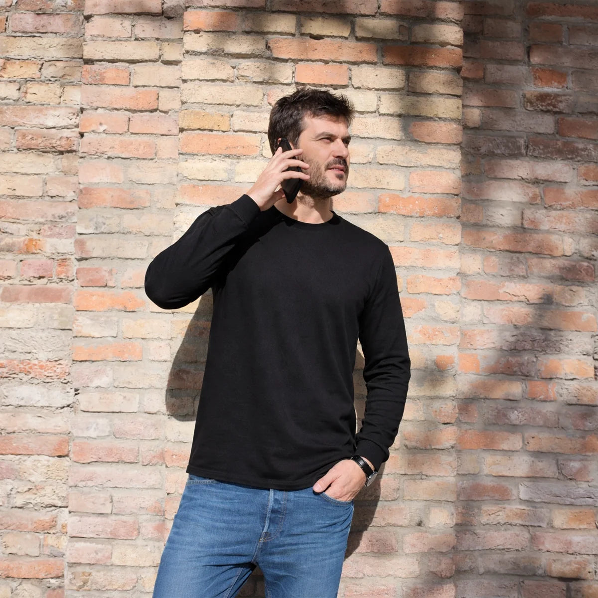 Loud Pipes Save Lives - Men's Long Sleeve Biker Tee