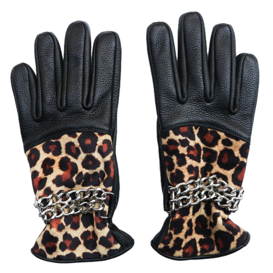 Cheetah Chain Gloves